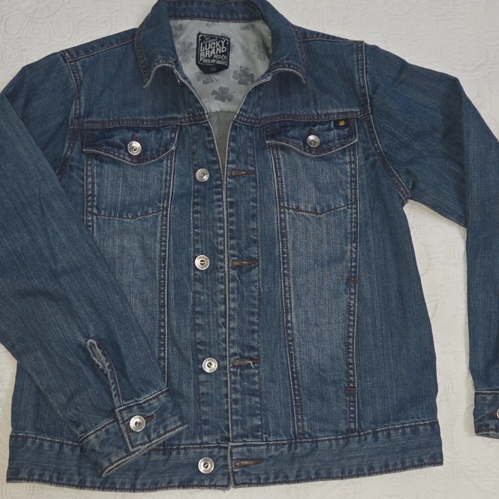 Lucky Brand Men's Indigo Denim Jacket